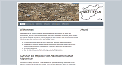 Desktop Screenshot of ag-afghanistan.de